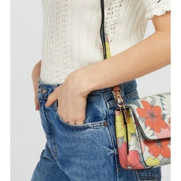 Accessorize Pastel Floral Crossbody / Clutch Bag Preloved In Pristine Condition - Picture 2 of 16